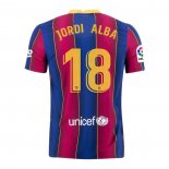 Camiseta Barcelona Jugador Jordi Alba Primera 2020-2021