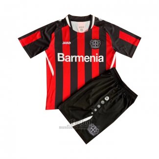 Camiseta Bayer Leverkusen Primera Nino 2021-2022