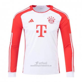 Camiseta Bayern Munich Primera Manga Larga 2023-2024