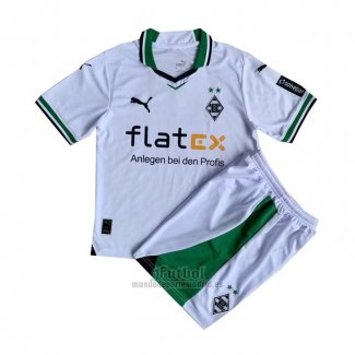 Camiseta Borussia Monchengladbach Primera Nino 2023-2024