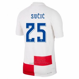 Camiseta Croacia Jugador Sucic Primera 2024