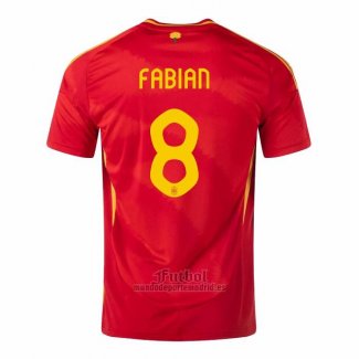 Camiseta Espana Jugador Fabian Primera 2024