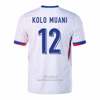 Camiseta Francia Jugador Kolo Muani Segunda 2024