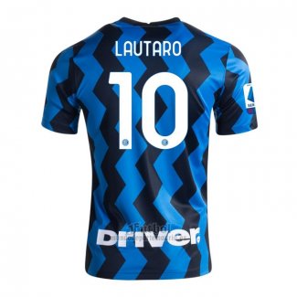 Camiseta Inter Milan Jugador Lautaro Primera 2020-2021