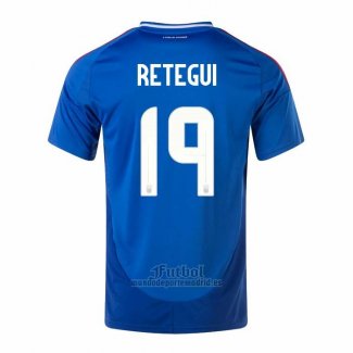 Camiseta Italia Jugador Retegui Primera 2024-2025