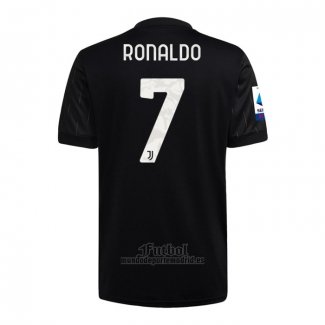 Camiseta Juventus Jugador Ronaldo Segunda 2021-2022