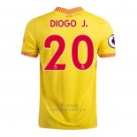 Camiseta Liverpool Jugador Diogo J. Tercera 2021-2022