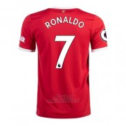 Camiseta Manchester United Jugador Ronaldo Primera 2021-2022