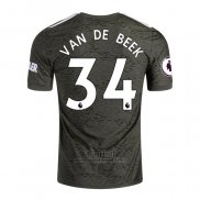 Camiseta Manchester United Jugador Van De Beek Segunda 2020-2021