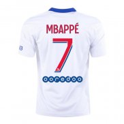 Camiseta Paris Saint-Germain Jugador Mbappe Segunda 2020-2021