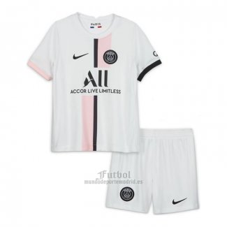 Camiseta Paris Saint-Germain Segunda Nino 2021-2022