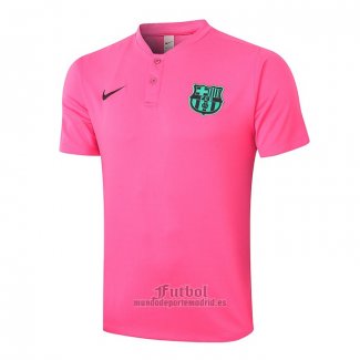 Camiseta Polo del Barcelona 2020-2021 Rosa