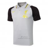 Camiseta Polo del Liverpool 2021-2022 Gris