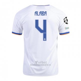 Camiseta Real Madrid Jugador Alaba Primera 2021-2022