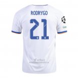 Camiseta Real Madrid Jugador Rodrygo Primera 2021-2022