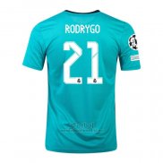 Camiseta Real Madrid Jugador Rodrygo Tercera 2021-2022