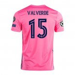 Camiseta Real Madrid Jugador Valverde Segunda 2020-2021