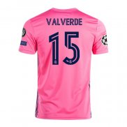 Camiseta Real Madrid Jugador Valverde Segunda 2020-2021