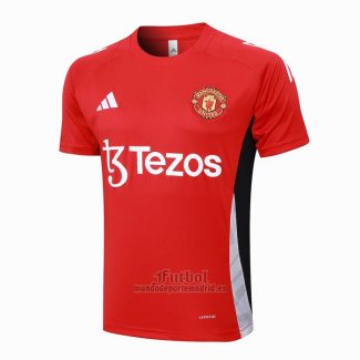 Camiseta de Entrenamiento Manchester United 2024-2025 Rojo