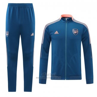 Chandal de Chaqueta del Arsenal 2021-2022 Azul