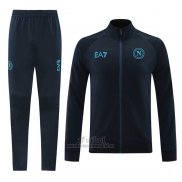 Chandal de Chaqueta del Napoli 2024-2025 Azul