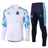 Chandal de Chaqueta del Olympique Marsella 2020-2021 Blanco