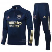 Chandal de Sudadera del Arsenal 2020-2021 Azul