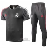 Chandal del Real Madrid Manga Corta 2020-2021 Gris