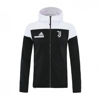 Chaqueta con Capucha del Juventus 2020-2021 Negro