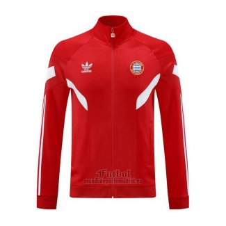 Chaqueta del Bayern Munich 2024-2025 Rojo Blanco