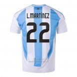 Camiseta Argentina Jugador L.Martinez Primera 2024