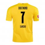 Camiseta Borussia Dortmund Jugador Sancho Primera 2020-2021