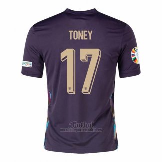 Camiseta Inglaterra Jugador Toney Segunda 2024