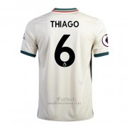 Camiseta Liverpool Jugador Thiago Segunda 2021-2022