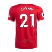 Camiseta Manchester United Jugador Cavani Primera 2021-2022