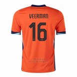 Camiseta Paises Bajos Jugador Veerman Primera 2024