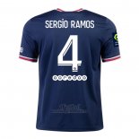 Camiseta Paris Saint-Germain Jugador Sergio Ramos Primera 2021-2022