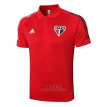 Camiseta Polo del Sao Paulo 2020-2021 Rojo