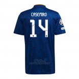 Camiseta Real Madrid Jugador Casemiro Segunda 2021-2022