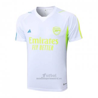 Camiseta de Entrenamiento Arsenal 2023-2024 Blanco