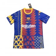 Camiseta de Entrenamiento Barcelona 2021 Azul