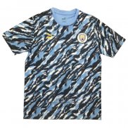 Camiseta de Entrenamiento Manchester City 2021 Azul