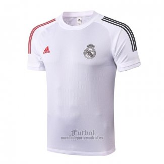 Camiseta de Entrenamiento Real Madrid 2020-2021 Blanco