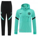 Chandal con Capucha del Inter Milan 2021-2022 Verde