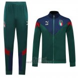 Chandal de Chaqueta del Italia 2020 Verde