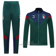 Chandal de Chaqueta del Italia 2020 Verde