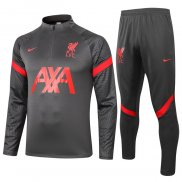 Chandal de Sudadera del Liverpool 2020-2021 Gris