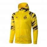 Chaqueta con Capucha del Borussia Dortmund 2021 Amarillo