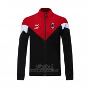 Chaqueta del AC Milan 2020-2021 Negro y Rojo