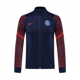 Chaqueta del Paris Saint-Germain 2020-2021 Azul y Rojo